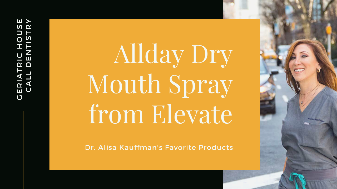 product review of allday dry mouth spray from elevate