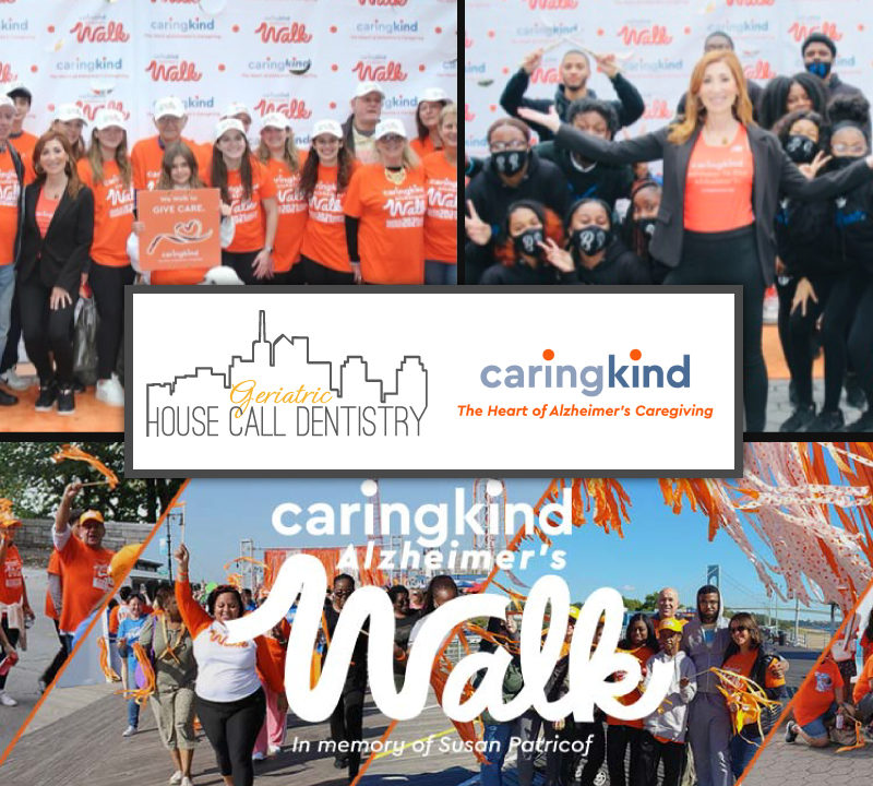 CaringKind Alzheimers Walk 2021 with Dr. Alisa Kauffman, Chair and president of the Manhattan Chapter