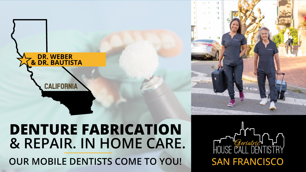 denture repair and fabrication in san francisco bay area california USA