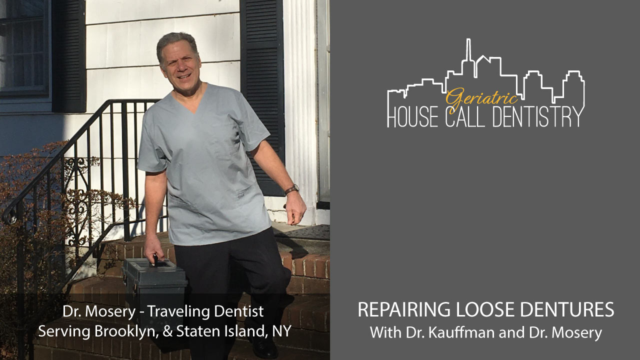 repairing loose dentures